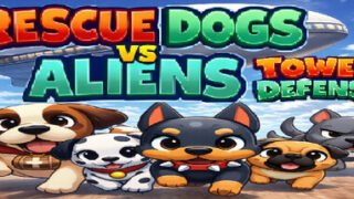 Rescue Dogs vs Aliens Tower Defense